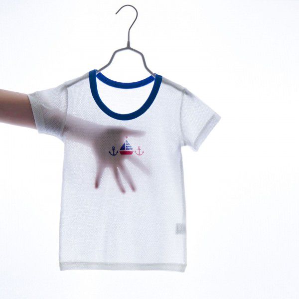 Cross-border Southeast Asia breathable mesh cotton series T-shirt boys and girls short-sleeved T-shirt 