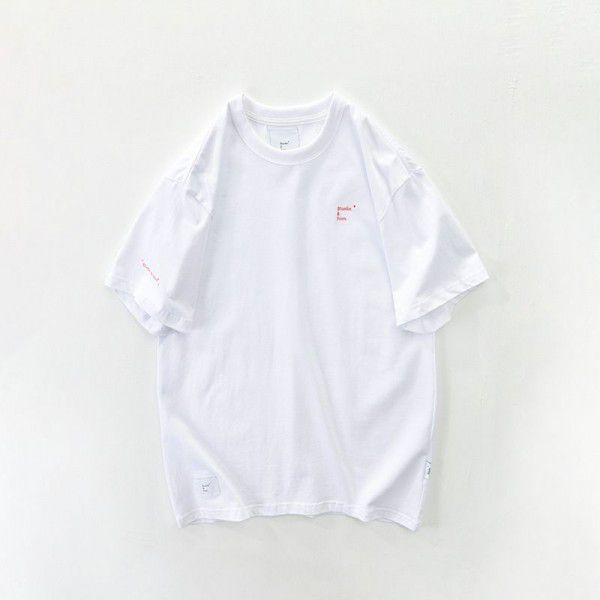 Summer New Men's Casual Loose Breathable Amikaki Crewneck Print T-shirt TS308 
