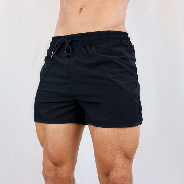 Summer fitness sports shorts, light board three-piece pants, men's quick-drying breathable stretch shorts, factory direct sales