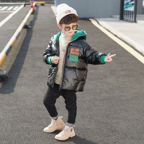 Winter new children's space down jacket boys and girls baby children's thick coat