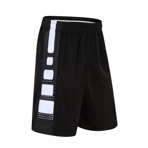 Cross-border wholesale blank version of basketball pants, five-piece pants, large size, fat loose casual shorts, beach pants, elite pants, men