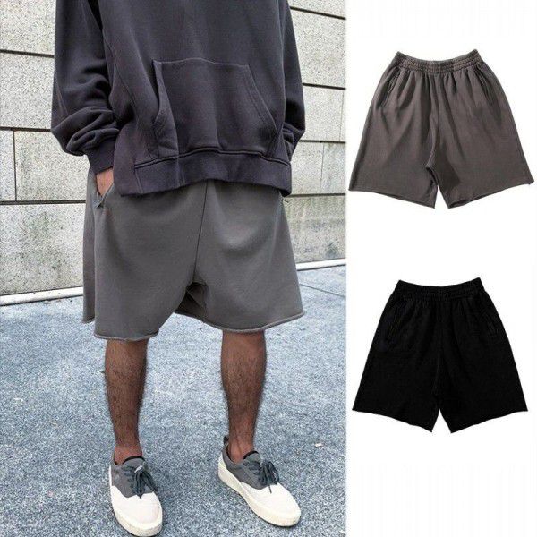 Men's high street with sports shorts