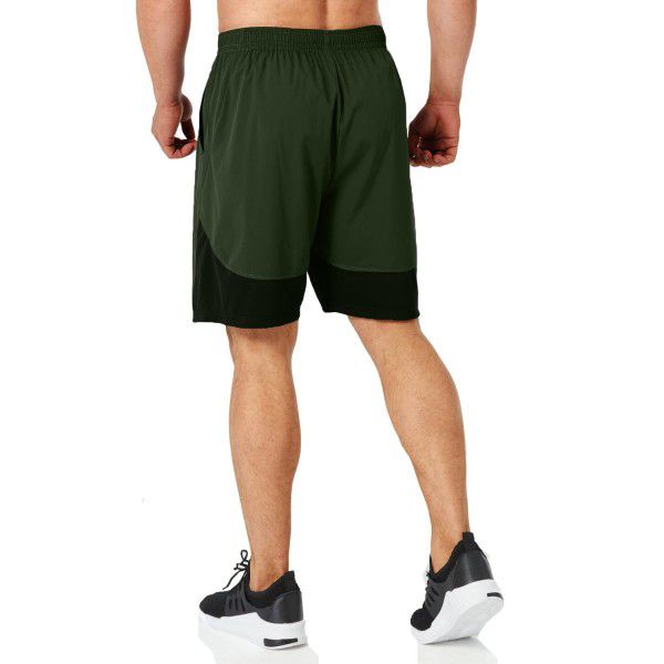 Summer fitness running five-point beach pants Men's quick-drying loose casual outdoor muscle sports shorts