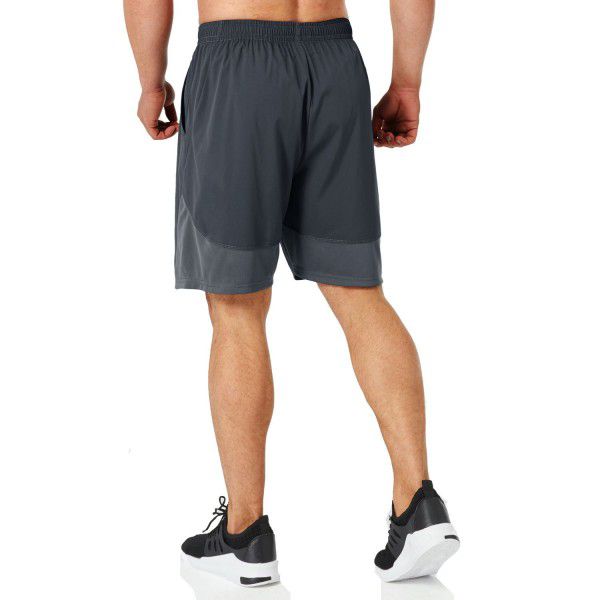 Summer fitness running five-point beach pants Men's quick-drying loose casual outdoor muscle sports shorts