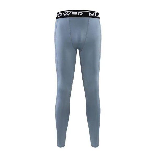 New quick-drying pants Men's basketball bottom tights Pants Amazon pocket fitness 