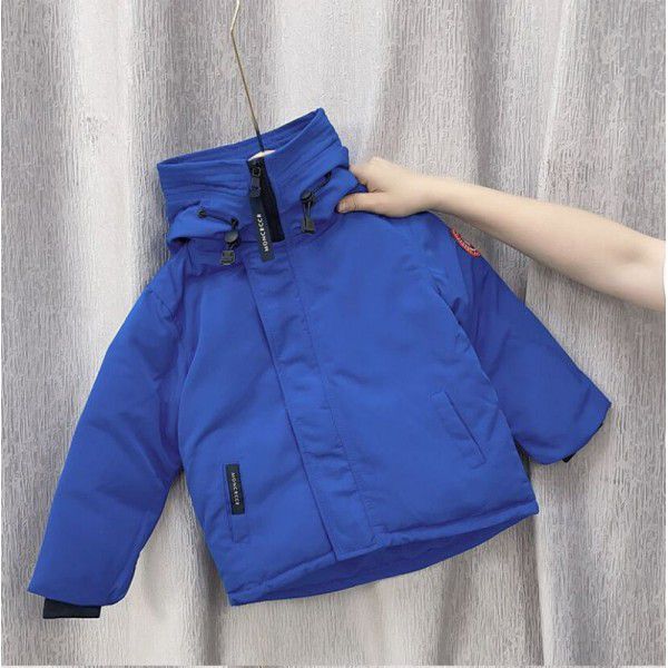 New children's down jacket thickened hooded children's down jacket parent-child down jacket 