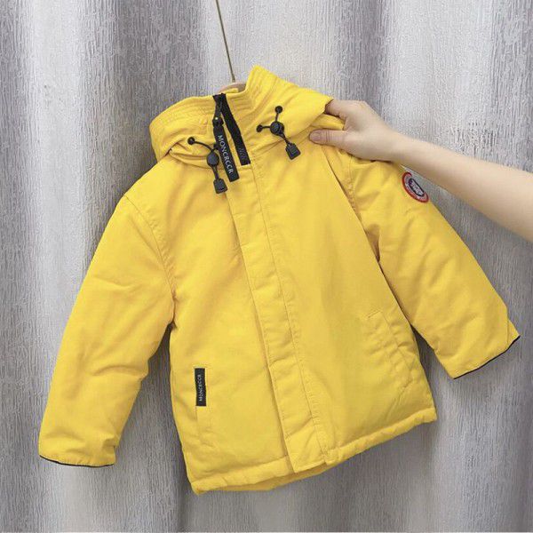 New children's down jacket thickened hooded children's down jacket parent-child down jacket 