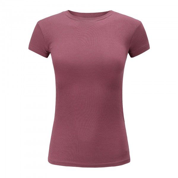 European and American t-shirt with short sleeves and large breasts for women in spring and summer